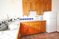 Fully stocked kitchen