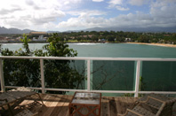 Lanai with Kalapaki Bay view
