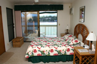 Bedroom with queen bed