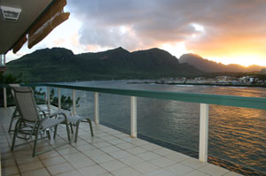 Mountain view from lanai